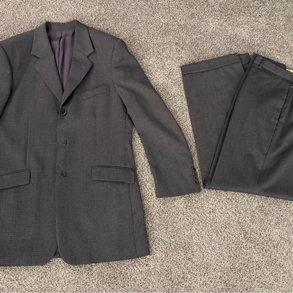 Zanetti Other - Zanetti Cerritos 1881 Men's Classic Gray Suit